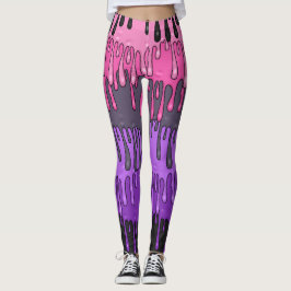 Legging Goth Derretido