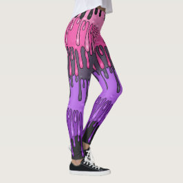 Legging Goth Derretido