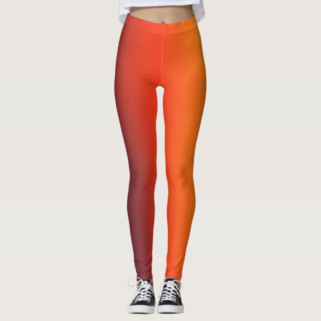 Legging Gradiente de Incêndio (Frente)