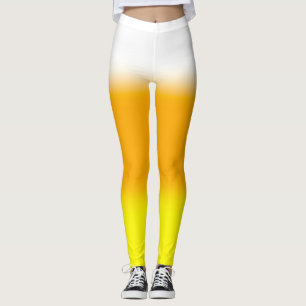Legging Gradiente de milho doce do Halloween