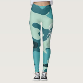 LEGGING GRAFFIT DRIPPING PAINT