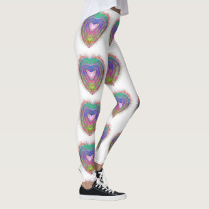 Legging Grafite divertido colorido sobre design brilhante