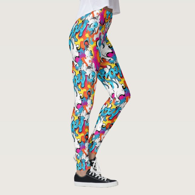 Legging Grafite urbano (Direita)