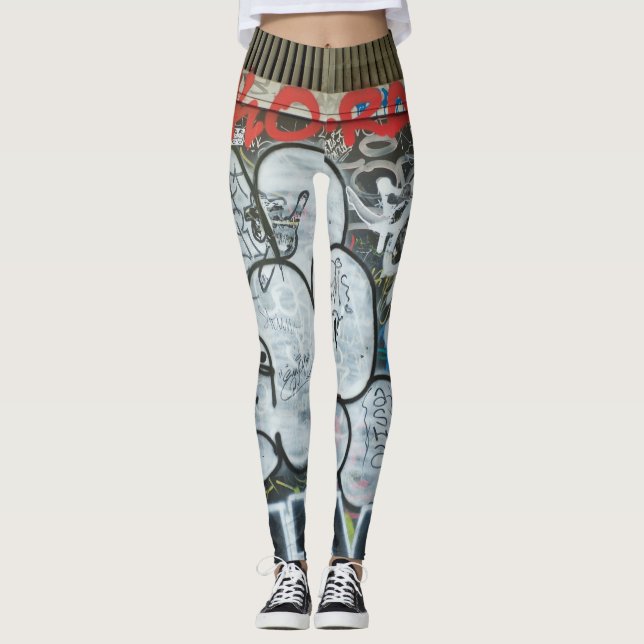 Legging Grafites vermelhos (Frente)