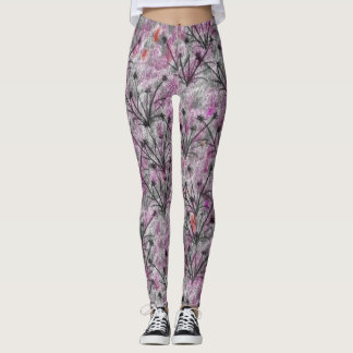 Legging grama brilhante cinza