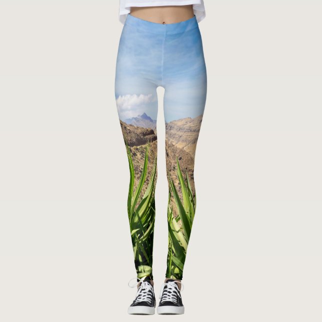 Legging Gran Canary Mountain Landscape (Frente)