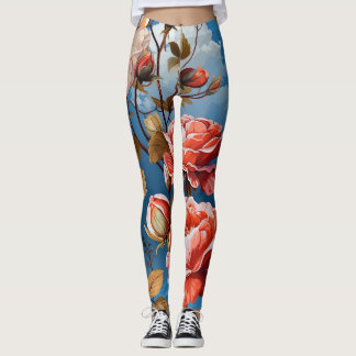 Legging grande Rosa de Pastel em um plano de fundo do céu
