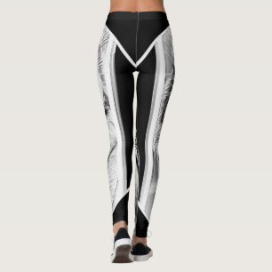 Legging Grandes Modelos de Gatos: Tigres Loucos 01-04