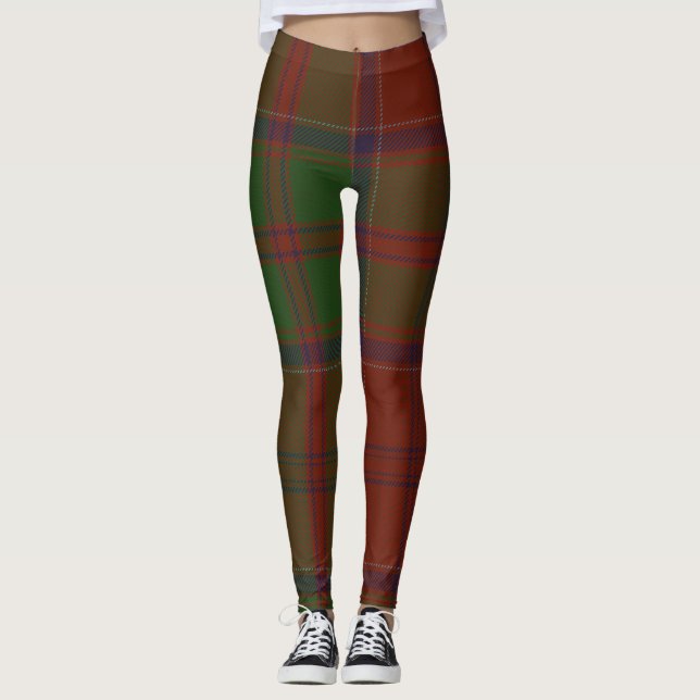 Legging Grant Tartan Clan Xadrez (Frente)