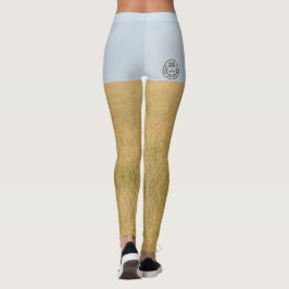 Legging Grass de Céu Azul Quente