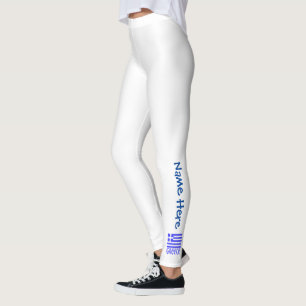 Legging Grécia e Personalização Azul do Sinalizador Grego