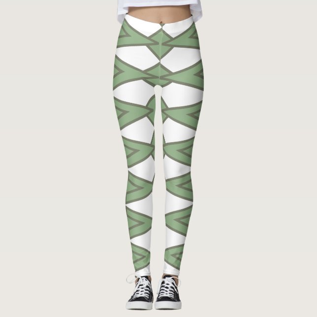 Legging Green Bowties (Frente)