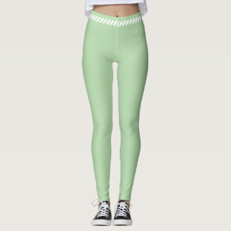 Legging Green simple aesthetic legginns
