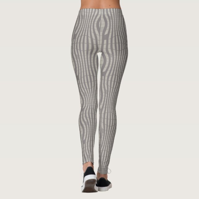 Legging grey geometric pattern (Verso)