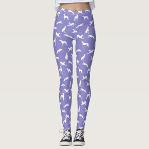 Legging Greyhound Silhouettes White em Puro