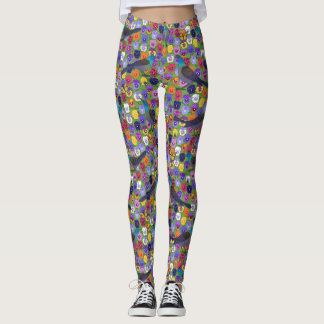 Legging grilhões e picos