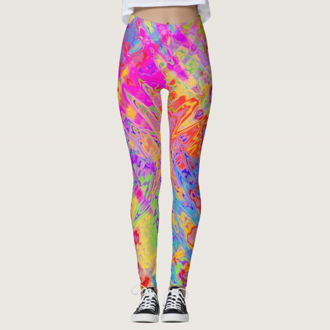 Legging Groovy Abstrato (Frente)