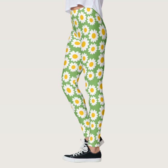 Legging Groovy Daisies (Esquerda)