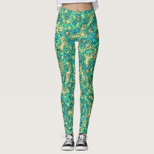 Legging Groovy Green