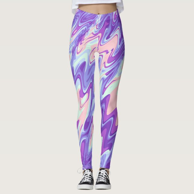 Legging Groovy Ripples (Frente)