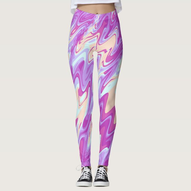 Legging Groovy Ripples (Frente)
