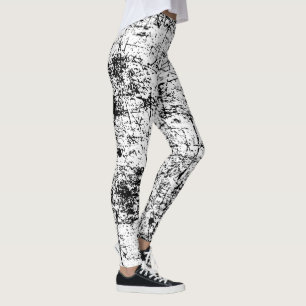 Legging Grunge Branco