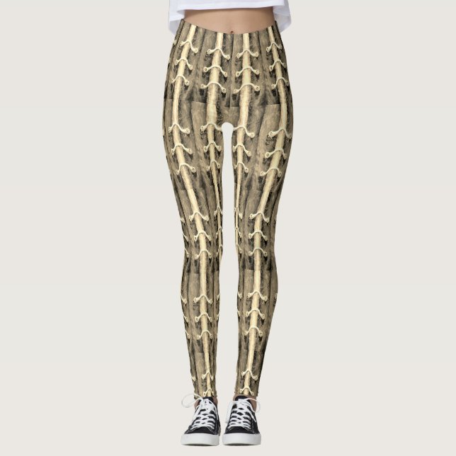 Legging Grunge Escuro Incomum (Frente)