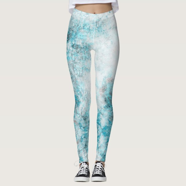 Legging Grunge Love - Power yoga Ir (Frente)