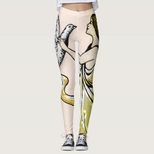 Legging Guardião pacífico com pomba