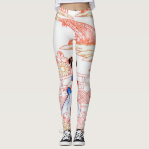 Legging Gueixas no jardim