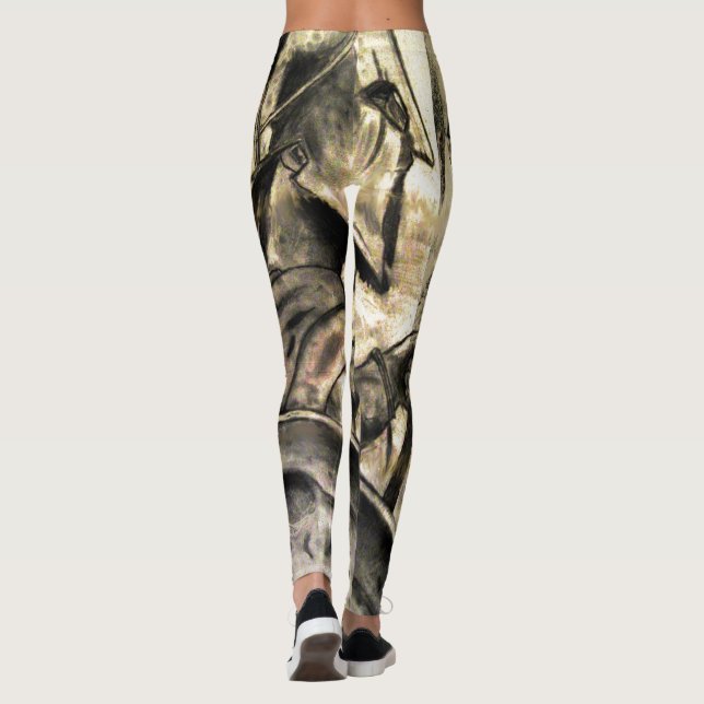 Legging Guerreiro espartano (Verso)