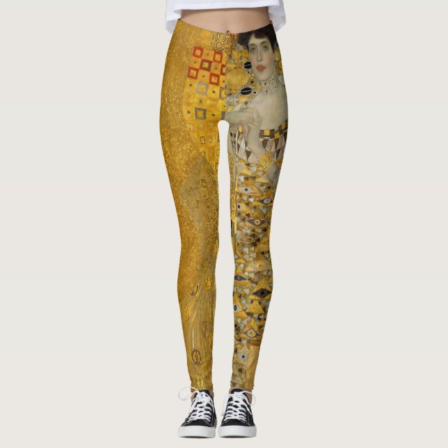 Legging Gustav Klimt - Adele Bloch-Bauer I (Frente)