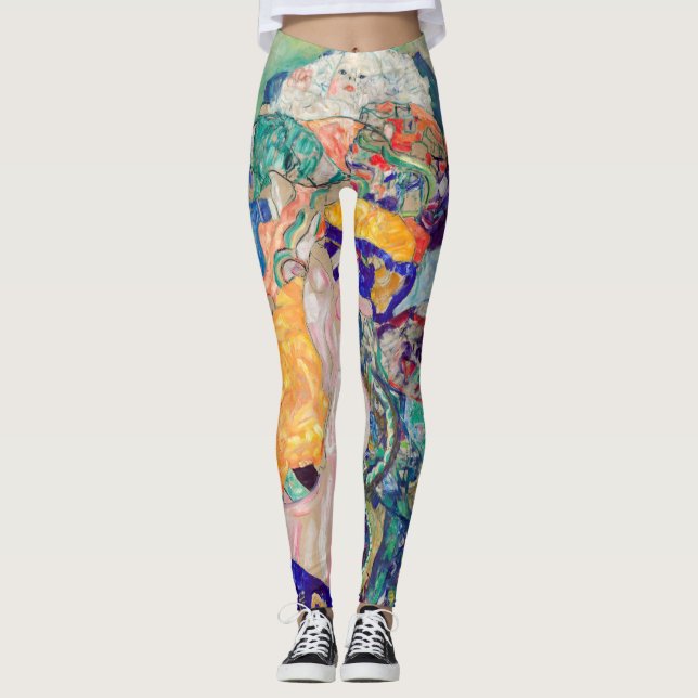 Legging Gustav Klimt - Bebê/Berço (Frente)