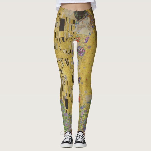 Legging Gustav Klimt O Beijo (Frente)