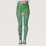 Legging Gustav Klimt - Paisagem do Jardim Italiano<br><div class="desc">Paisagem do Jardim Italiano / Paisagem Horticultural Italiana - Gustav Klimt,  Oil on Canvas,  1913</div>