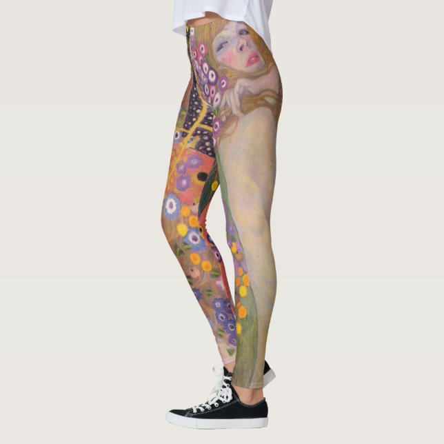 Legging Gustav Klimt - Serpentes Água II (Esquerda)