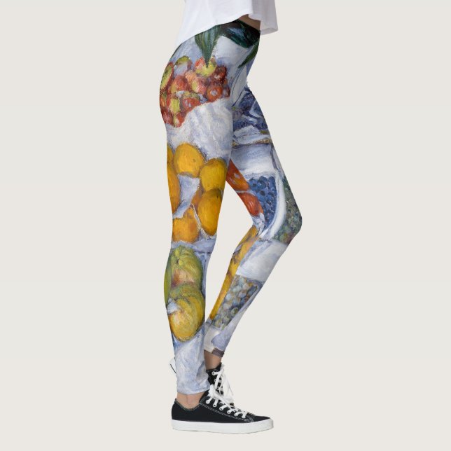 Legging Gustave Caillebotte - Frutas Expostas em uma Banca (Direita)