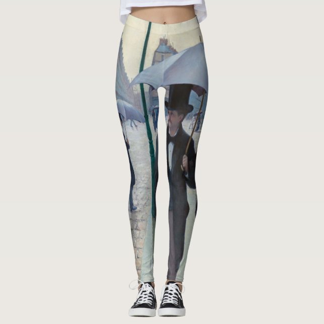 Legging Gustave Caillebotte - Paris Street; Rainy Day (Frente)