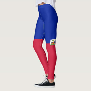 Legging Haiti flag