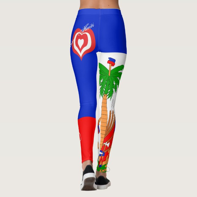 LEGGING HAITI PERGENS DE BANDEIRA (Verso)