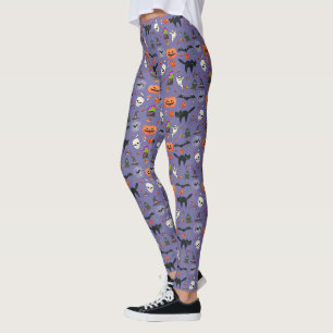 Legging Halloween Bonito E Louco