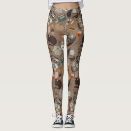 Legging Halloween Cottagecore