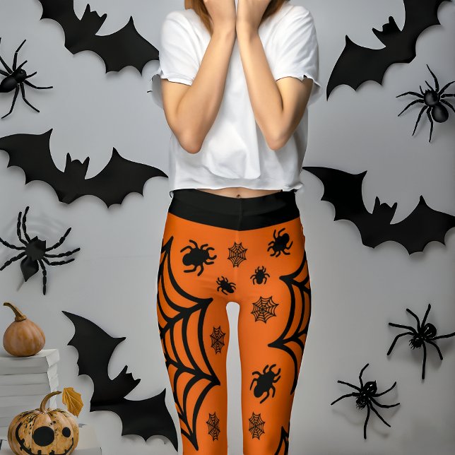 Legging Halloween de teia (Criador carregado)