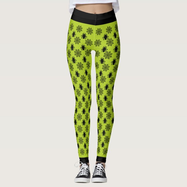 Legging Halloween de teia (Frente)