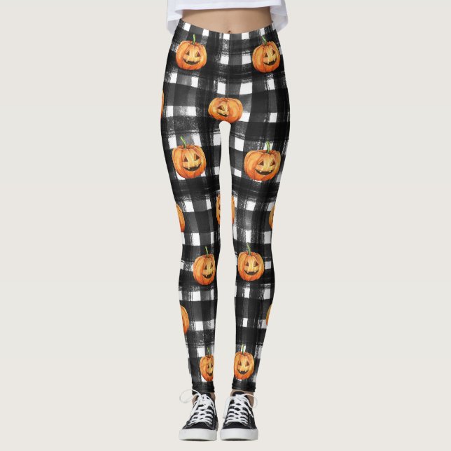 Legging Halloween Pumpkins: Cheque o Charme. (Frente)
