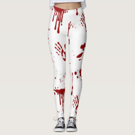 Legging Halloween, Splatter Sangrento