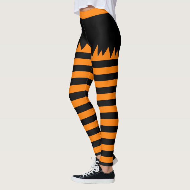 Legging Halloween Stripes (Esquerda)