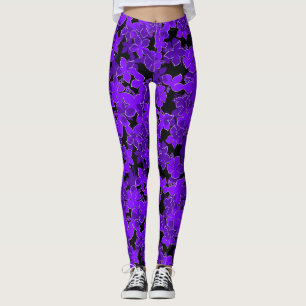 Legging Hanalei Hawaiian Hibiscus Camo Floral
