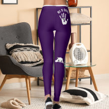 Hand Cat Personalizado Pet Roxo Branco Listras