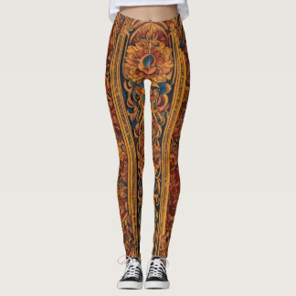 Legging Harmonia Geométrica Sagrada: Padrão Neosespiritual
